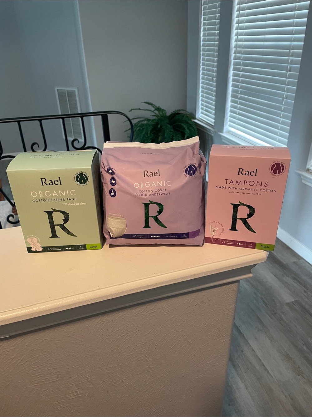 Organic Cotton Period Set— Tampons, Pads and Period Panties